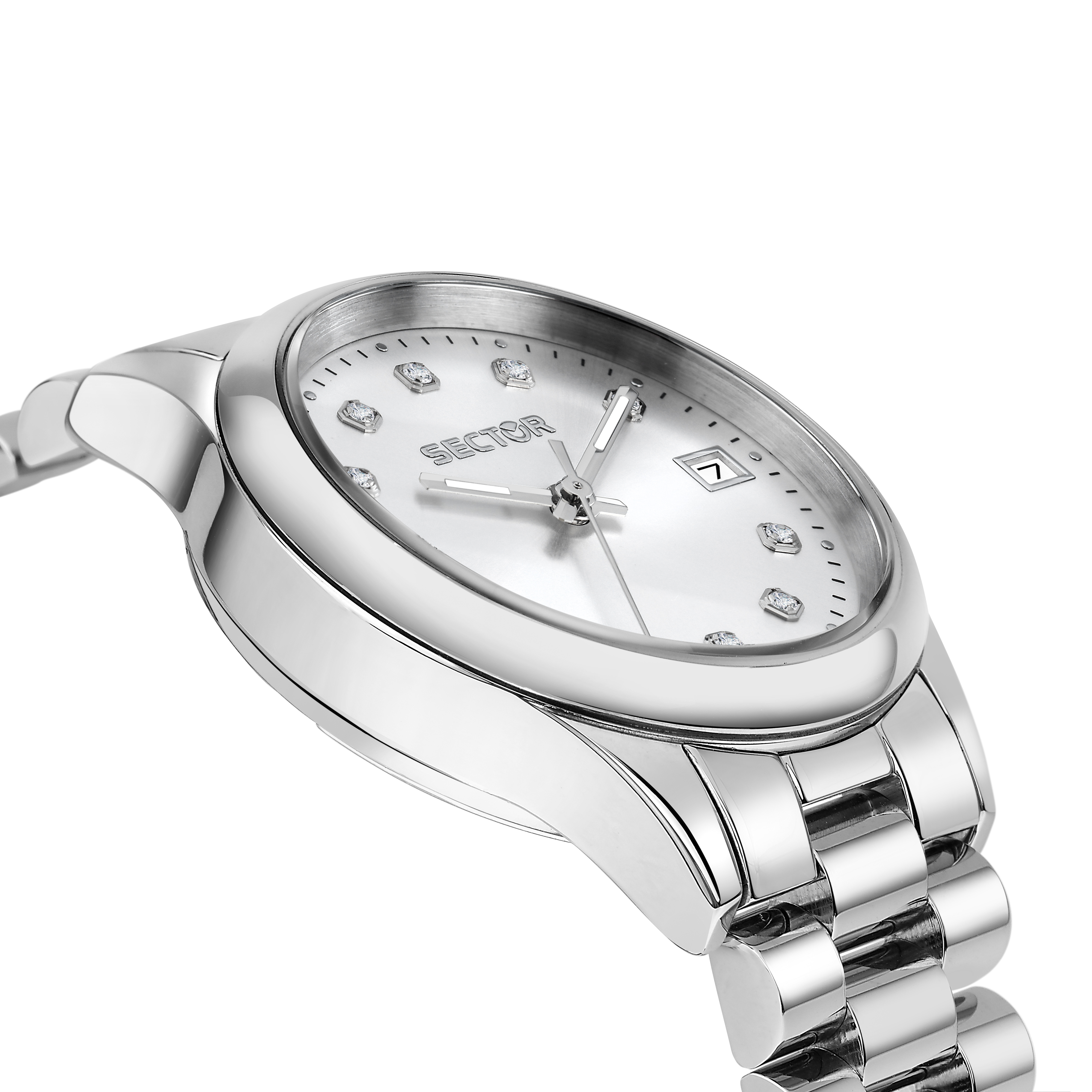 Orologio Donna Sector 230 al Quarzo con Quadrante Silver 32 mm 