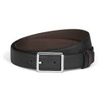 Cintura Reversibile Montblanc 30 mm Rettangolare in Pelle Sartorial