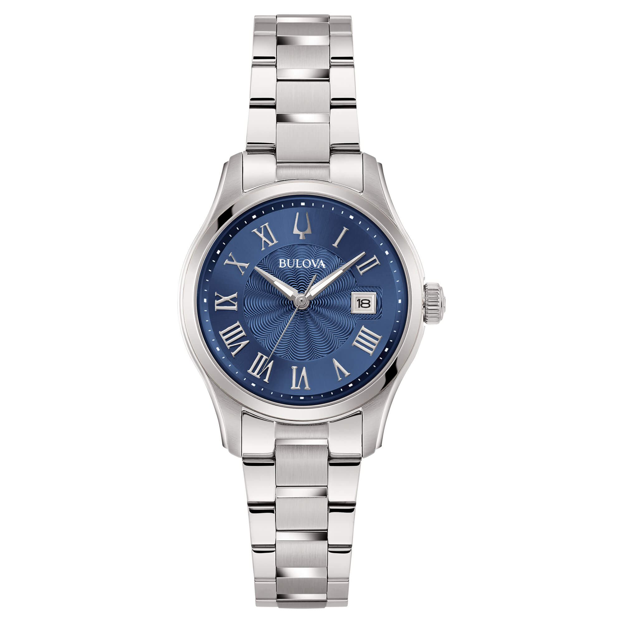 Orologio Donna Bulova Wilton Lady al Quarzo con Quadrante Blu 29 mm