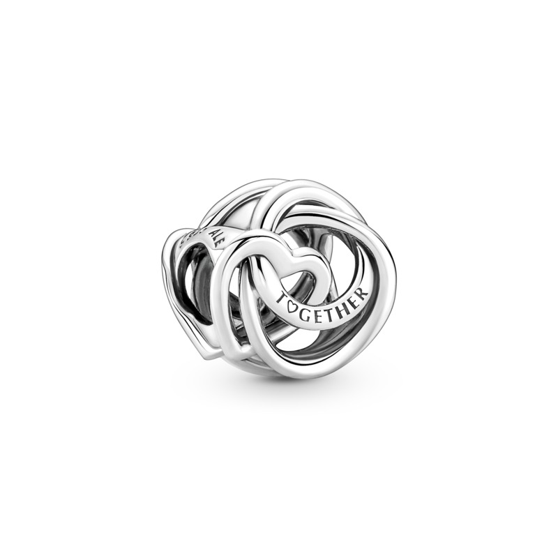 Charm Pandora Cuori Intrecciati Insieme per Sempre