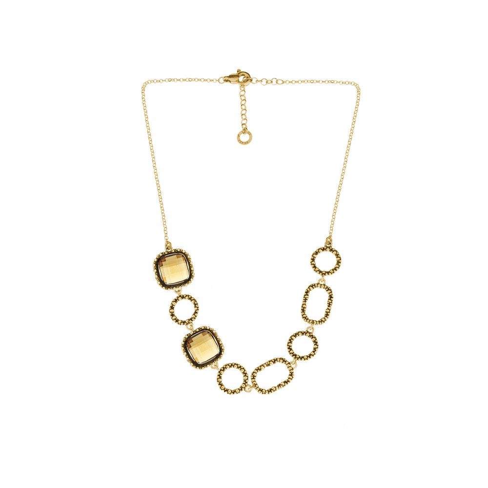 Collana Donna Suali "Alchimia" Crystal Brown