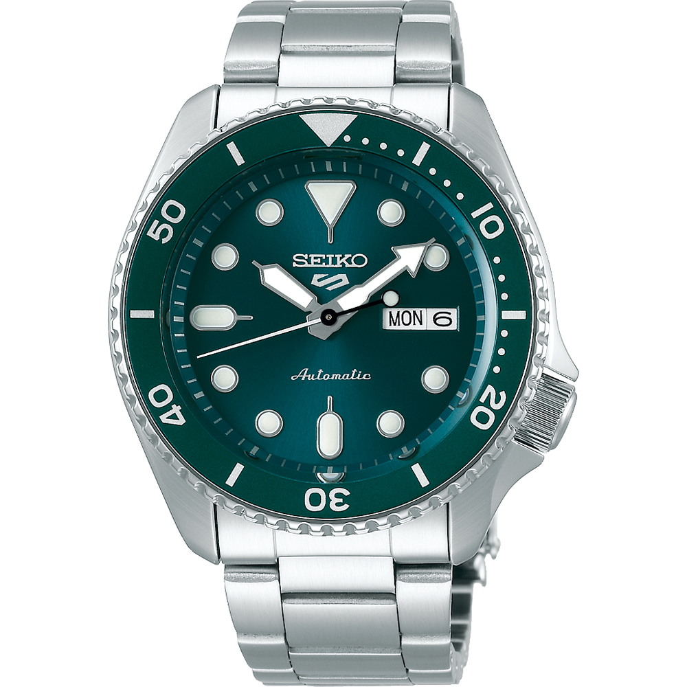Orologio Uomo Seiko 5 Sport Automatico con Quadrante Verde 42 mm 