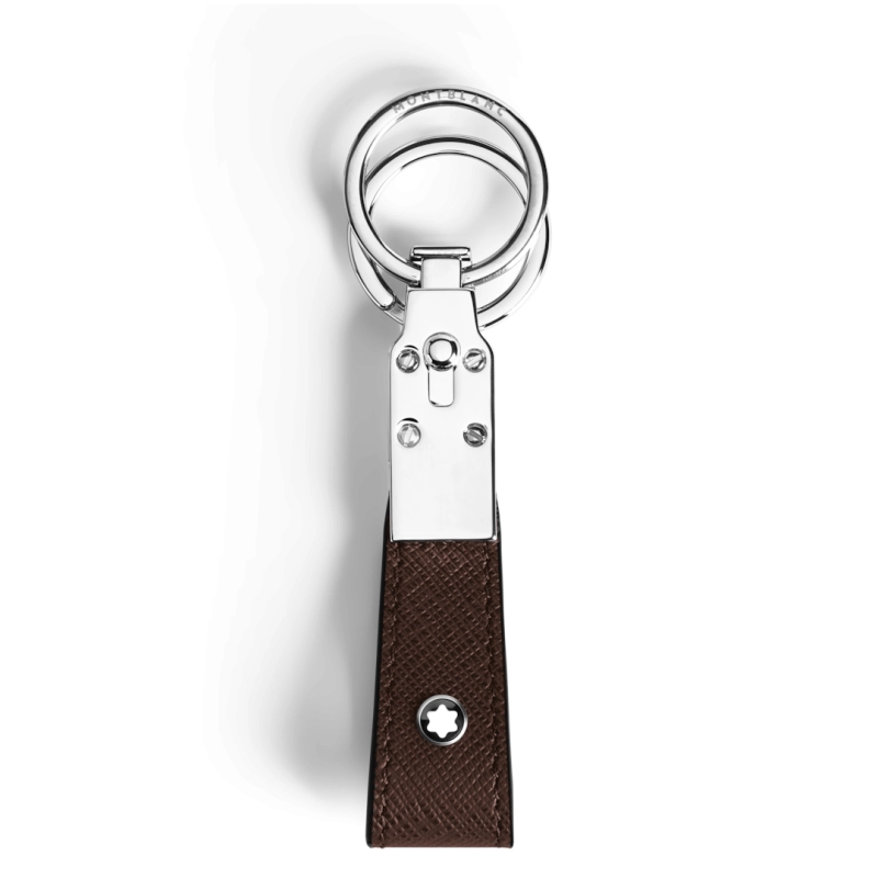 Portachiavi Montblanc in Pelle Sartorial Ebano