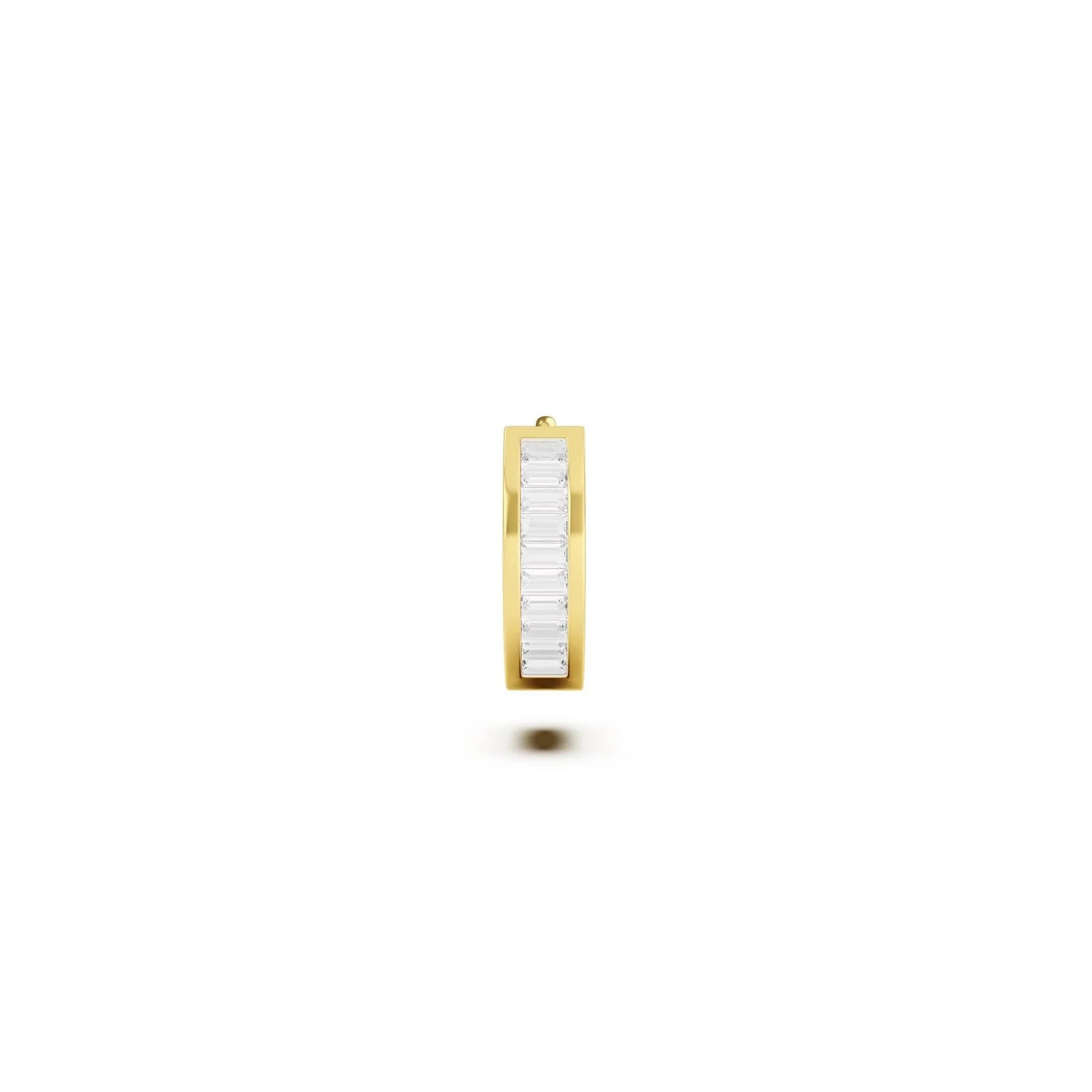 Orecchino Donna Amabile Hoop Zirconia A Cerchio Pietre di Zirconia Incastonate