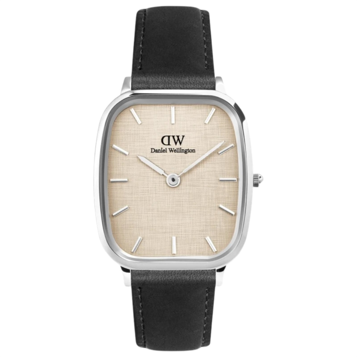 Orologio Uomo Daniel Wellington Marlon Sheffield Linen Silver al Quarzo con Quadrante Beige 36 mm