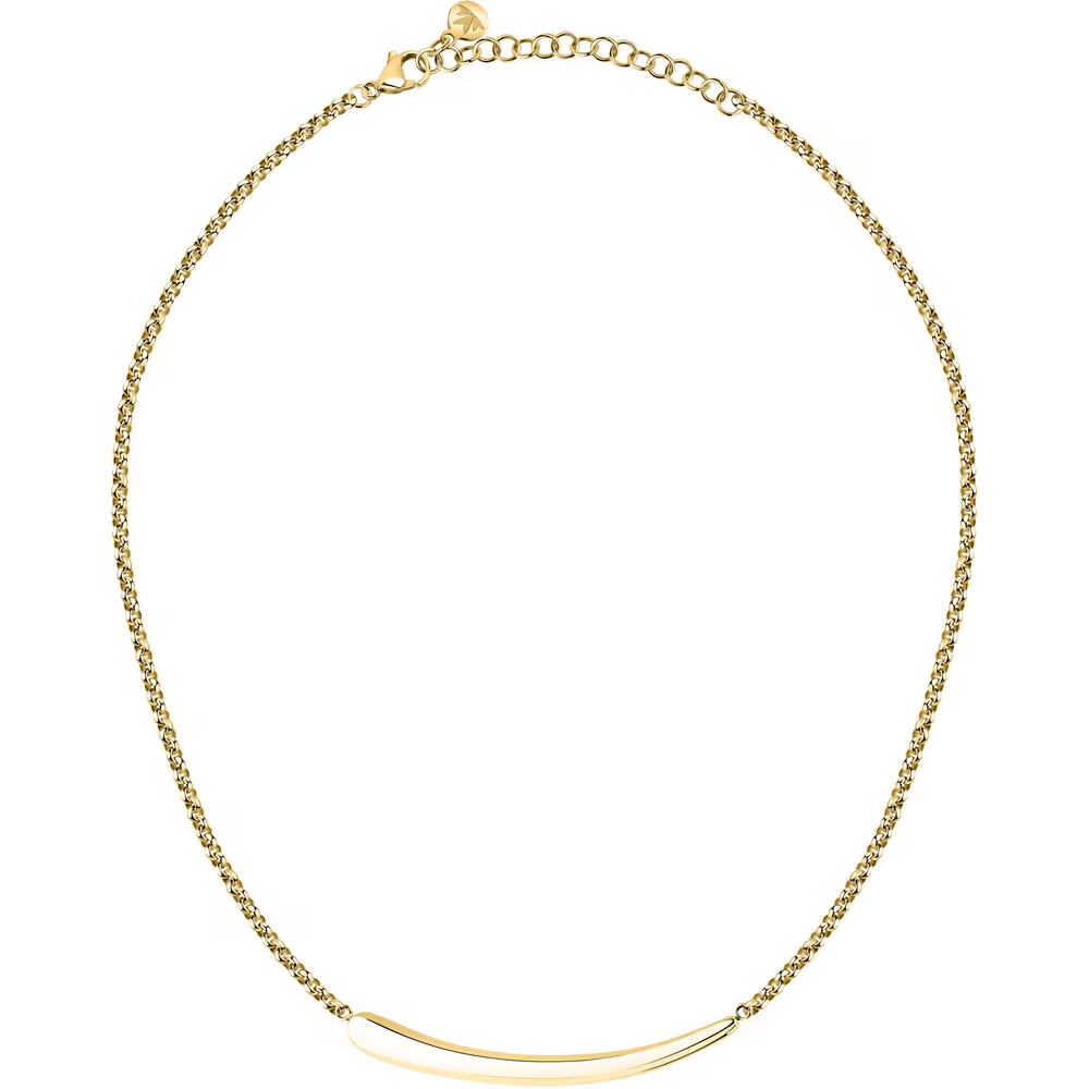 Collana Donna Morellato Design in Acciaio Dorato 