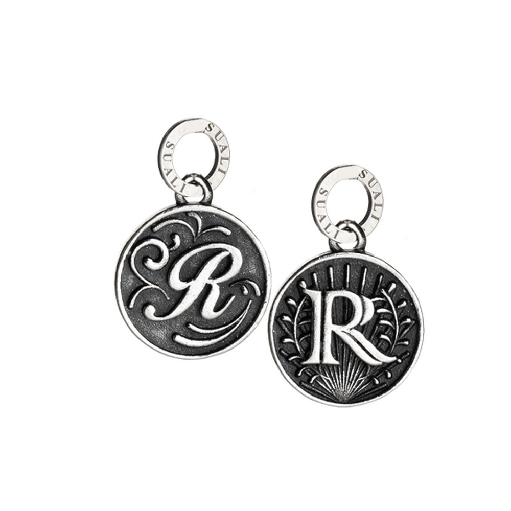 Charm Donna Suali Lettera R Ø cm. 1,5