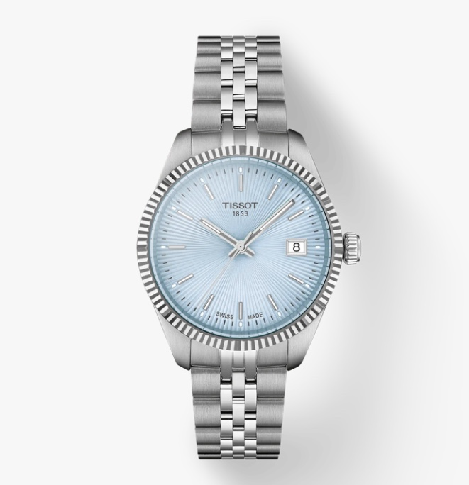 Orologio Donna Tissot Ballade al Quarzo con Quadrante Blu  34 mm