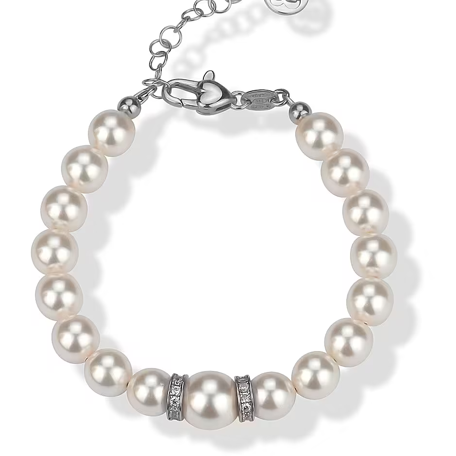 Bracciale Donna Boccadamo con Perle e Zirconi