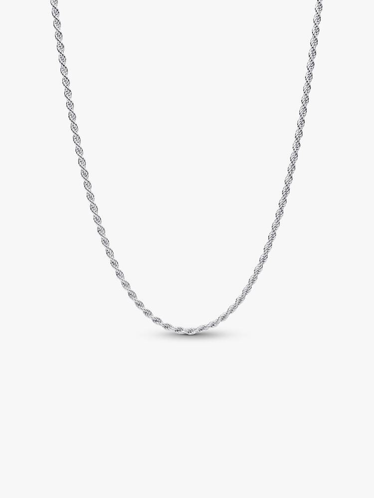 Collana Pandora Catenina Corda Intrecciata - Misura 70