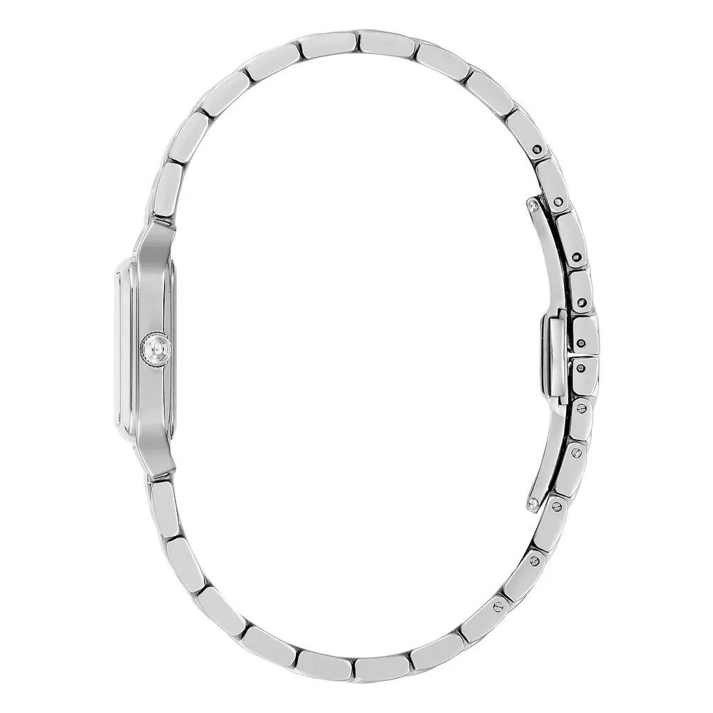 Orologio Donna Bulova Sutton al Quarzo con Quadrante Bianco 23 mm 