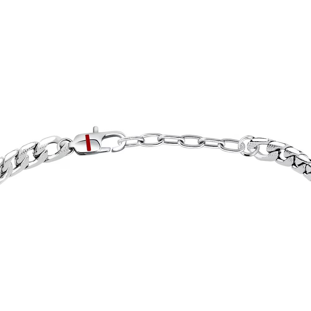 Bracciale Uomo Sector Basic Catena in Acciaio Regolabile da 19 cm a 22 cm