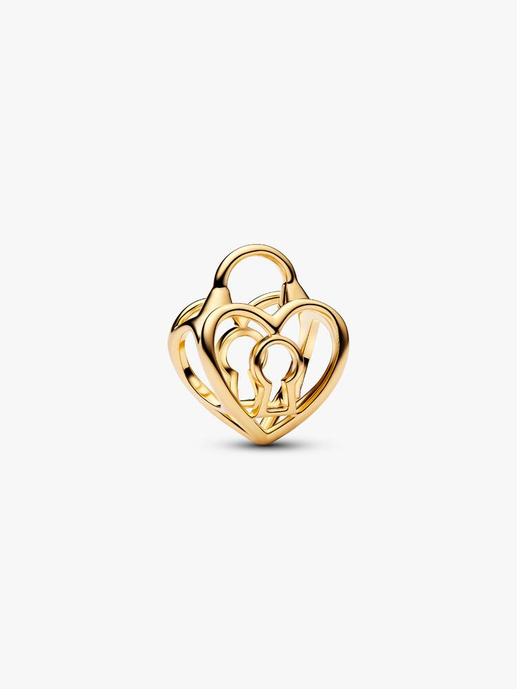 Charm Openwork Pandora Lucchetto Cuore