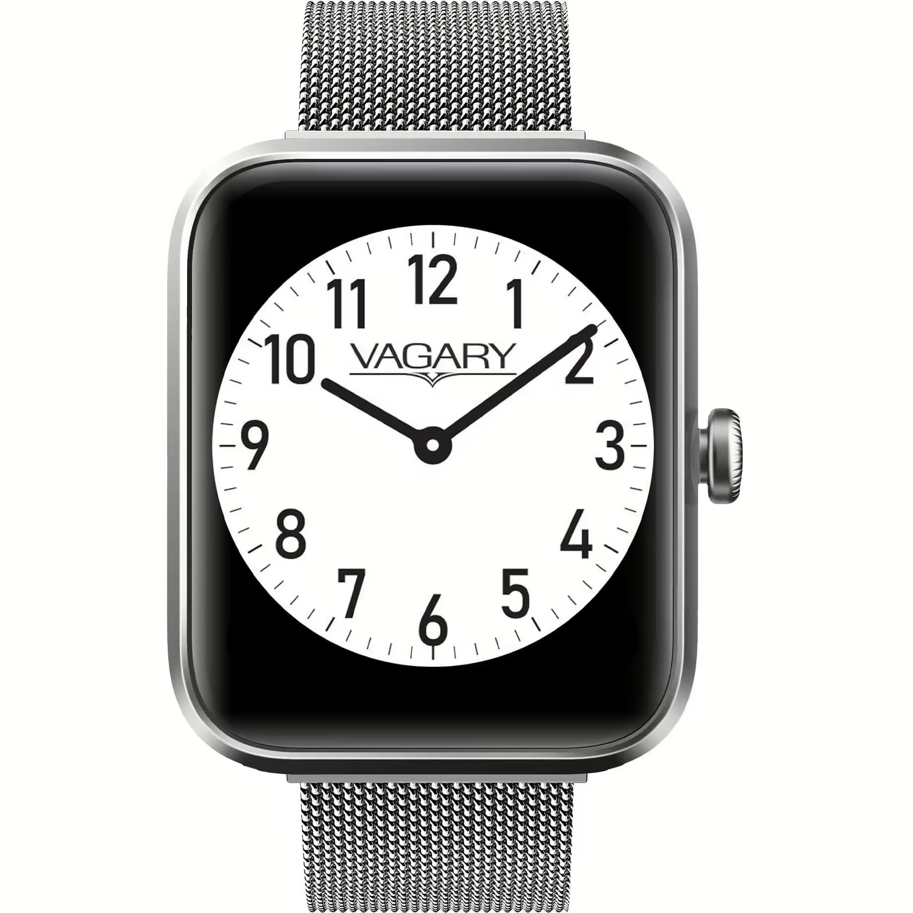 Orologio Unisex Vagary Smartwatch con Quadrante Nero 35 mm 