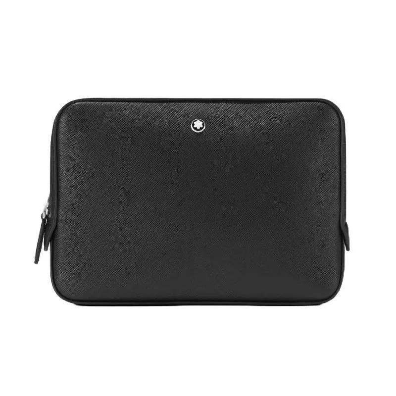Borsa a Tracolla Piccola Montblanc in Pelle Sartorial Nera