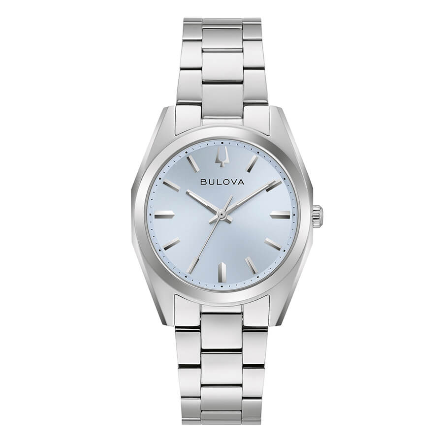 Orologio Donna Bulova Surveyor Lady al Quarzo con Quadrante Azzurro 31 mm 