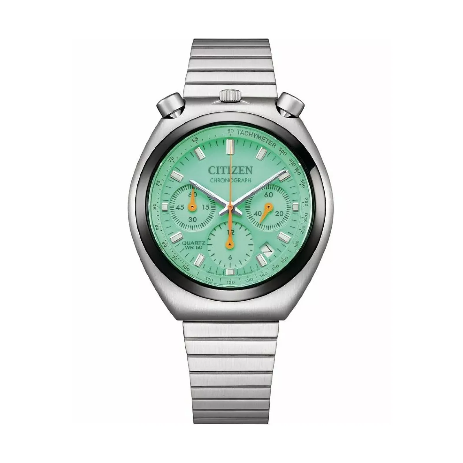 Orologio Uomo Citizen Tsuno Bull Head al Quarzo con Quadrante Verde 38 mm 