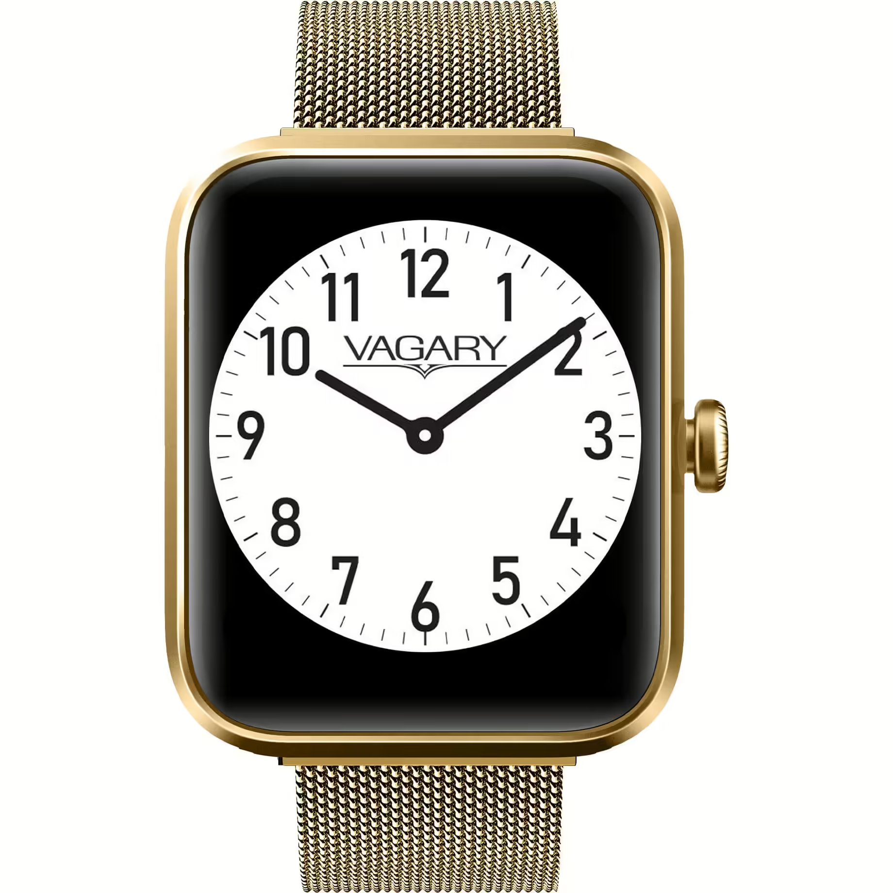 Orologio Unisex Vagary Smartwatch con Quadrante Nero 35 mm 