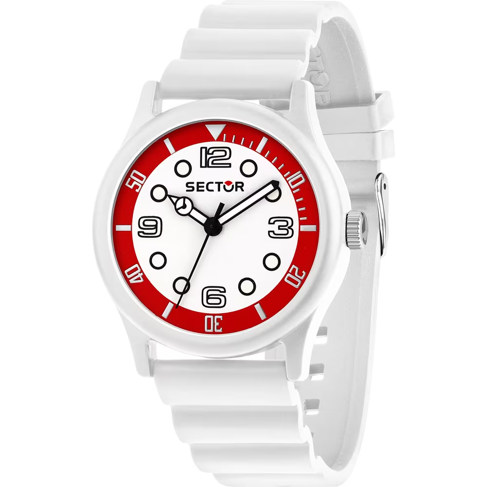 Orologio Uomo Sector H2O al Quarzo con Quadrante Bianco 41 mm 
