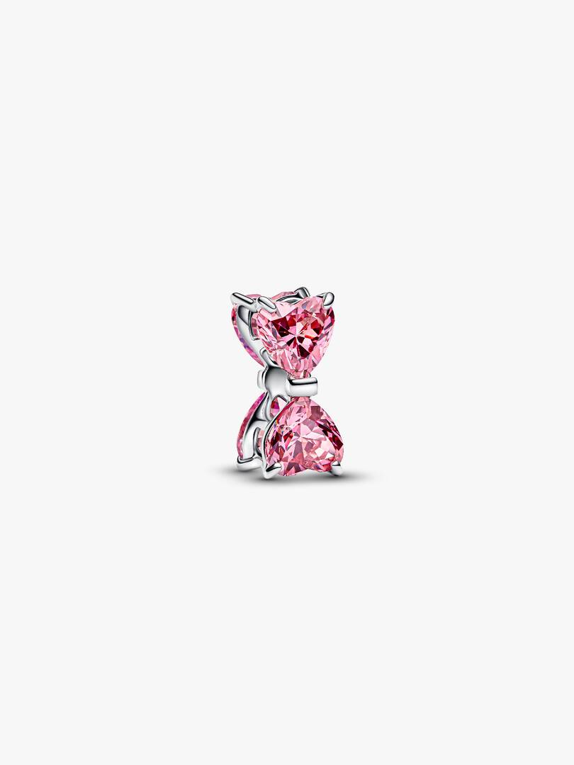 Charm Pandora Fiocco Luminoso Rosa