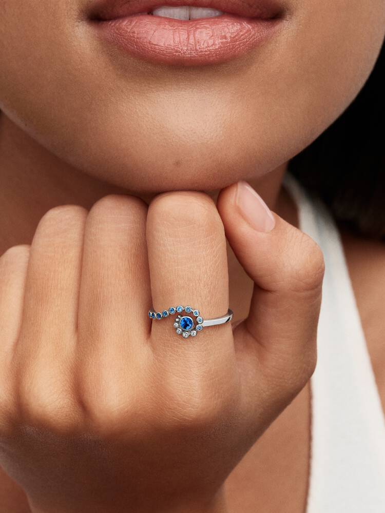 Principesse Disney, Vaiana, Anello Pandora Spirito del Mare Misura 58