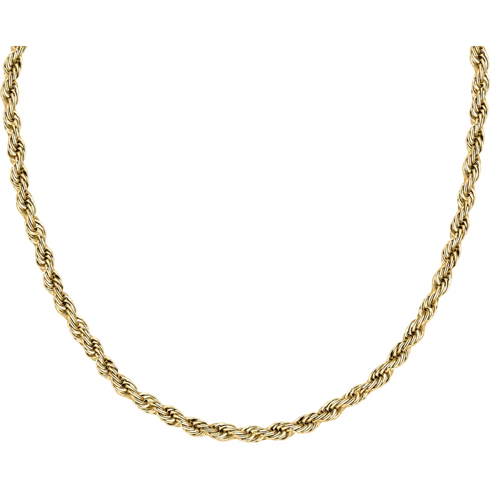 Collana Donna Morellato Intrecci in Acciaio Dorato 