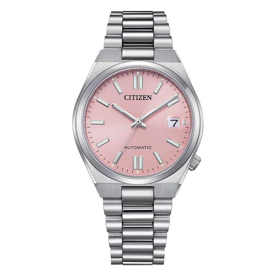 Orologio Unisex Citizen Tsuyosa Automatic con Quadrante Rosa 37 mm 
