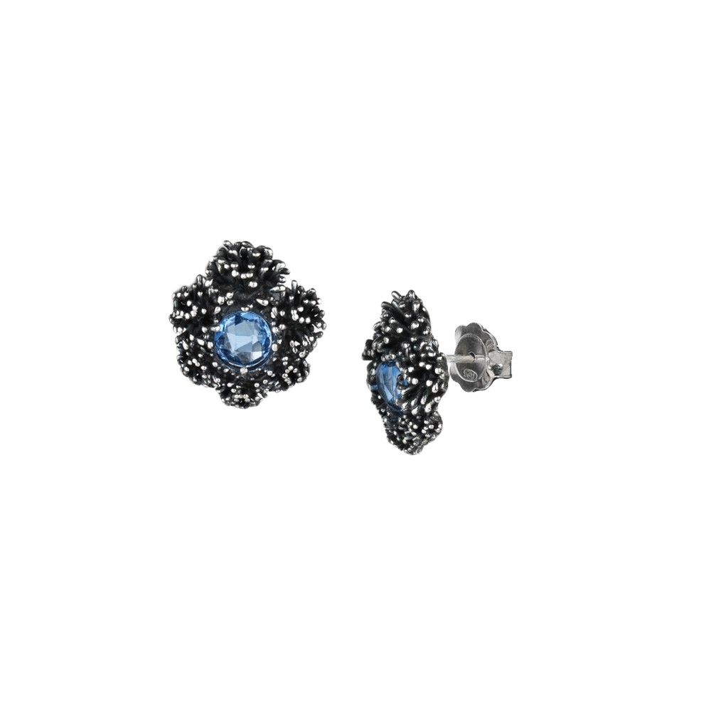 Orecchini Donna Suali "Mare" Quarzo Blu