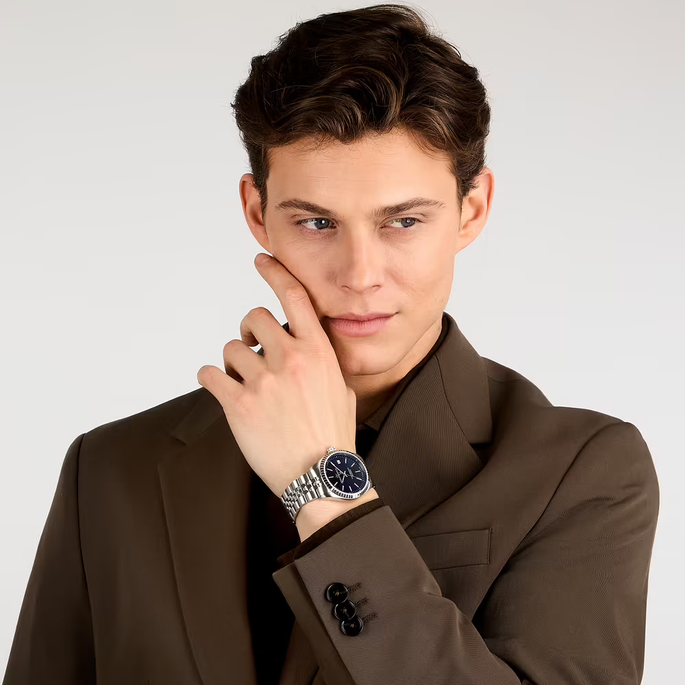 Orologio Uomo Philip Watch Caribe Urban al Quarzo con Quadrante Blu 39 mm 