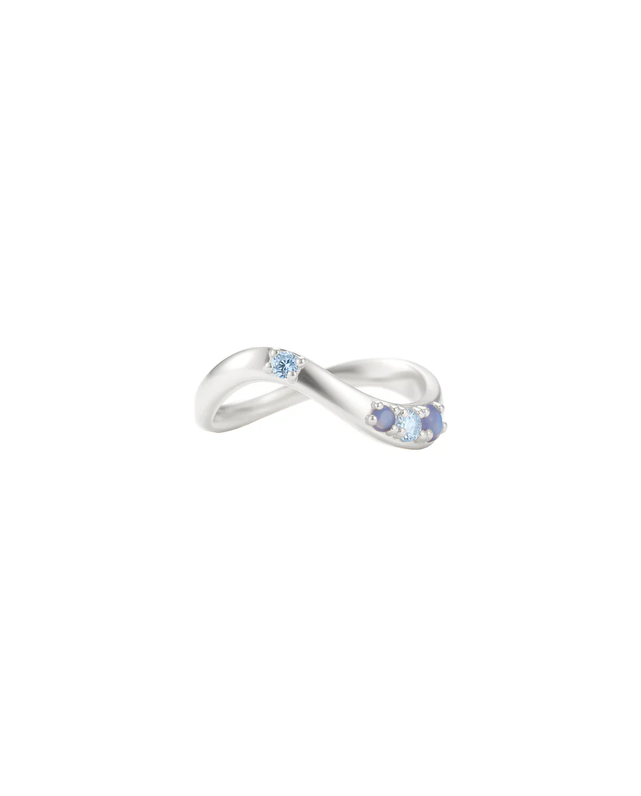 Anello Donna Amabile Fedina Aquamarine