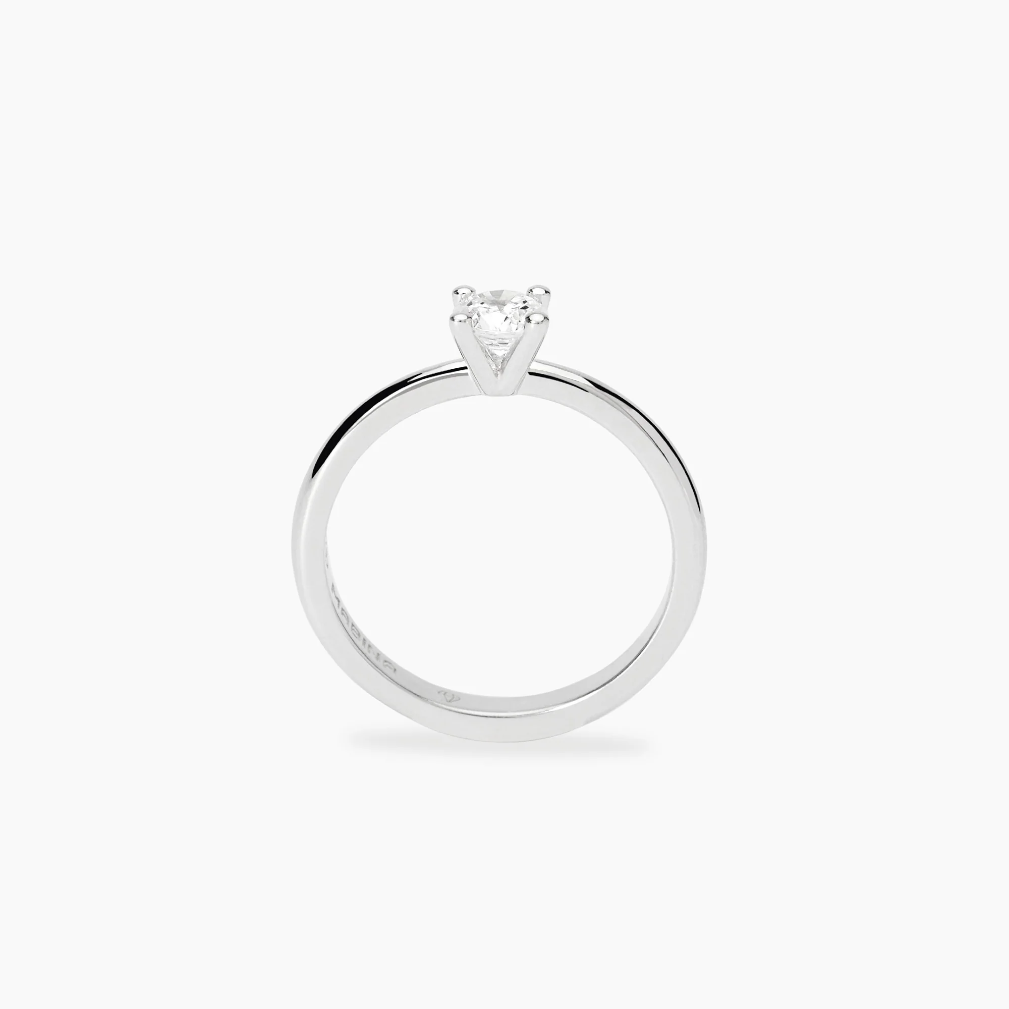 Anello Solitario Mabina con Diamante Lab-grown 0,33 Carati
