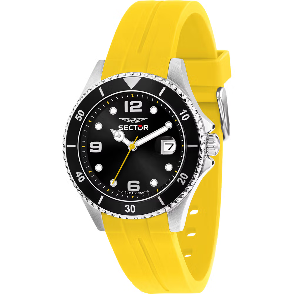 Orologio Uomo Sector 230 al Quarzo con Quadrante Nero 39 mm