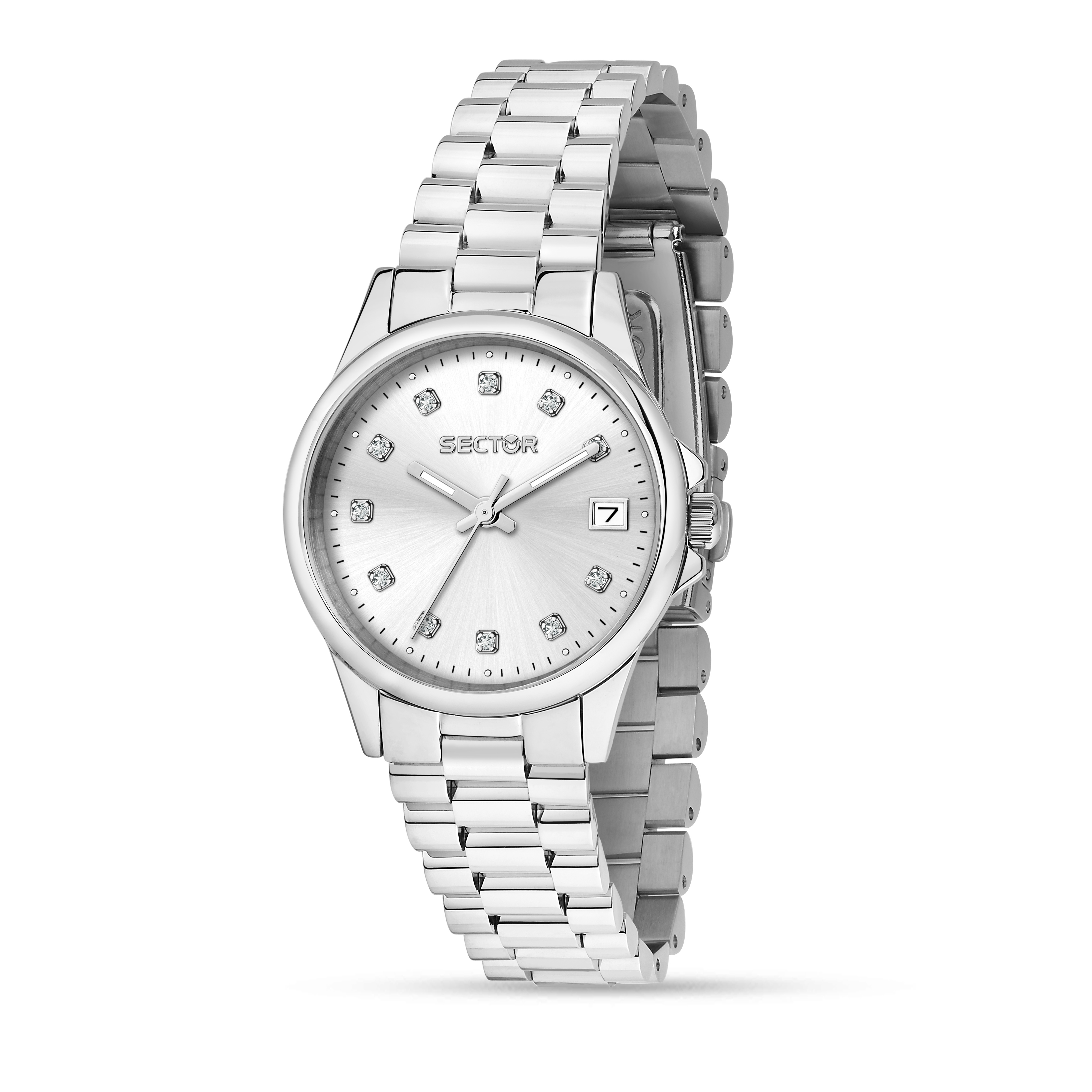 Orologio Donna Sector 230 al Quarzo con Quadrante Silver 32 mm 