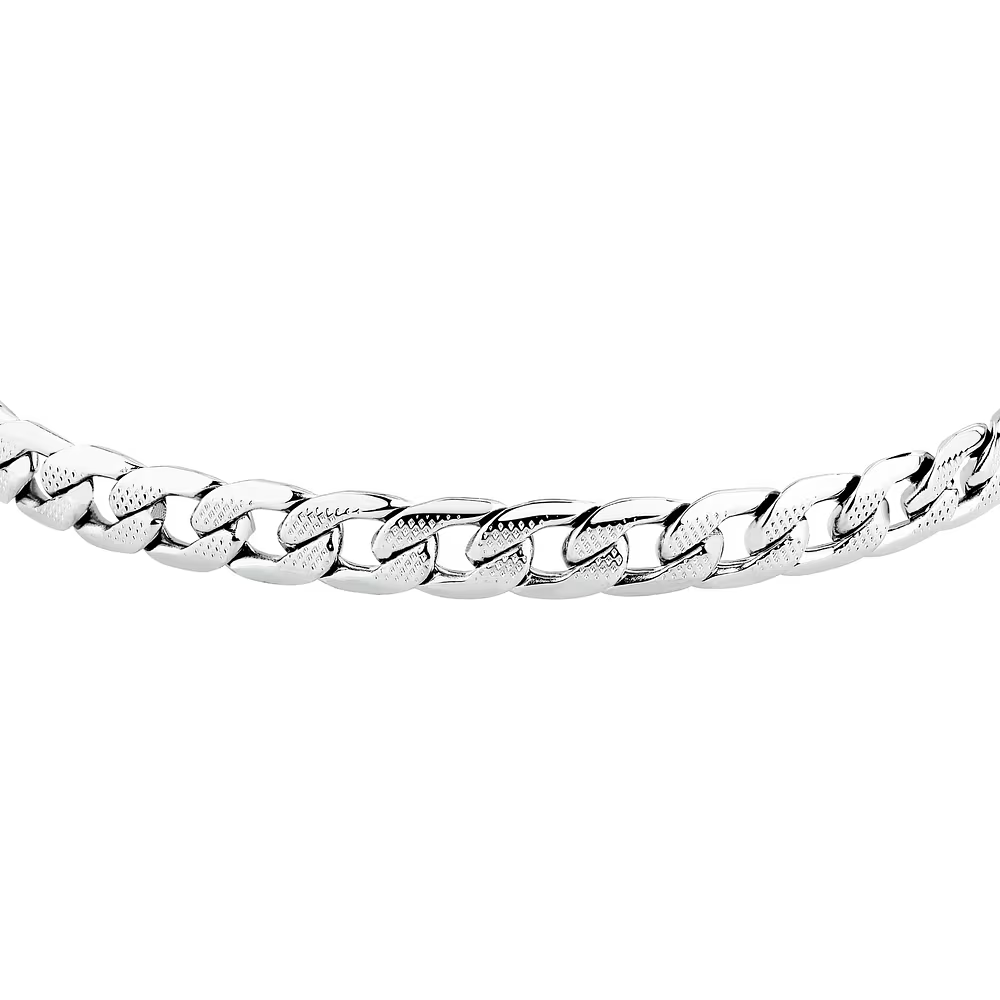 Bracciale Uomo Sector Basic Catena in Acciaio Regolabile da 19 cm a 22 cm
