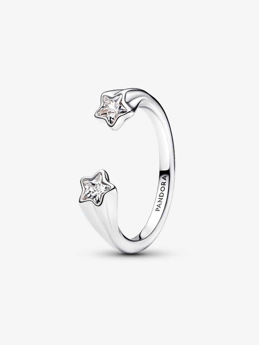 Anello Pandora Stelle Cadenti Misura 58