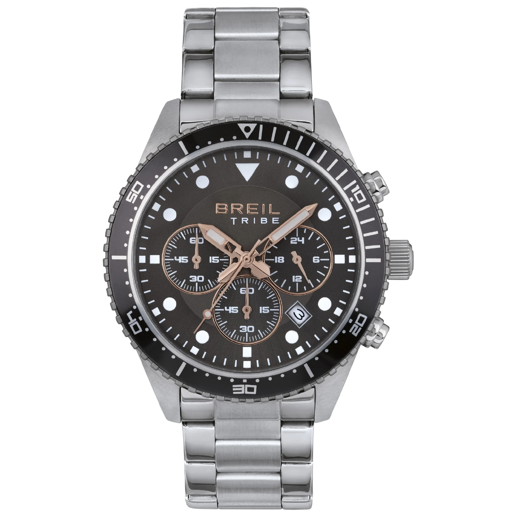 Orologio Uomo Breil al Quarzo con Quadrante Silver  42 mm