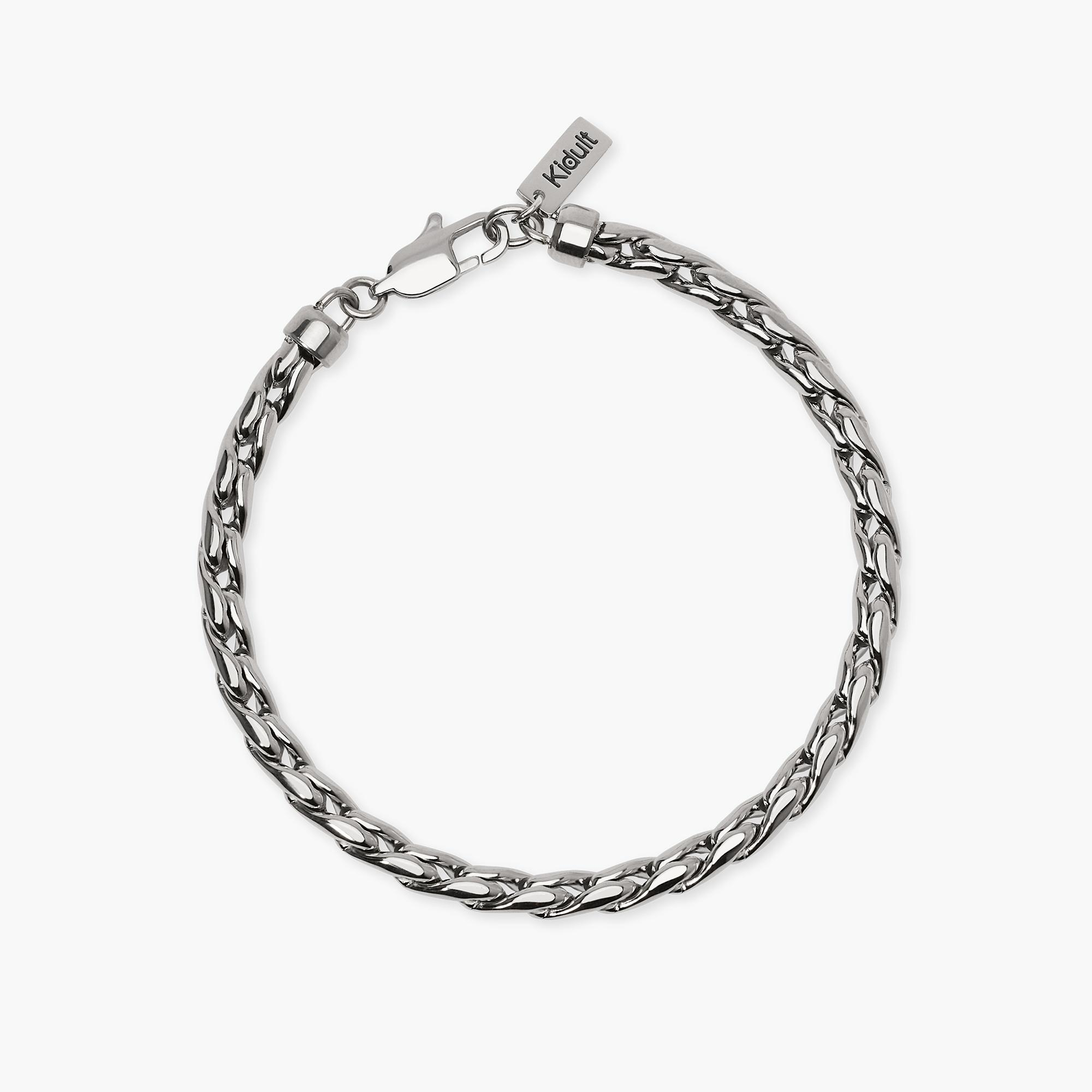 Bracciale Uomo Kidult in Acciaio con Catena Cardano