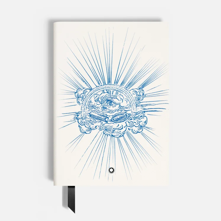 Blocco note medio Montblanc, Writers Edition Homage to Johann Wolfgang von Goethe, bianco, pagine a righe