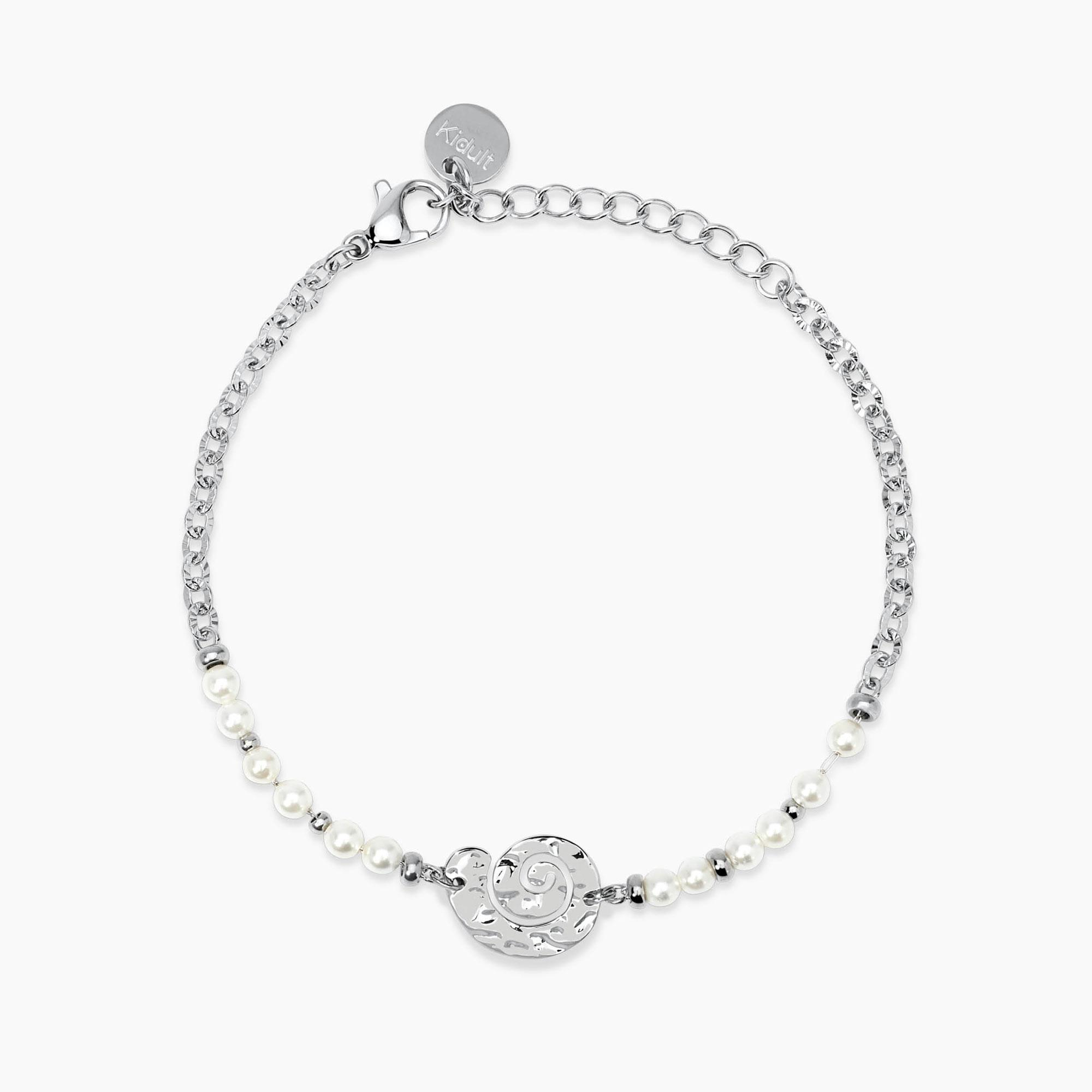 Bracciale Donna Kidult con Perle e Conchiglia