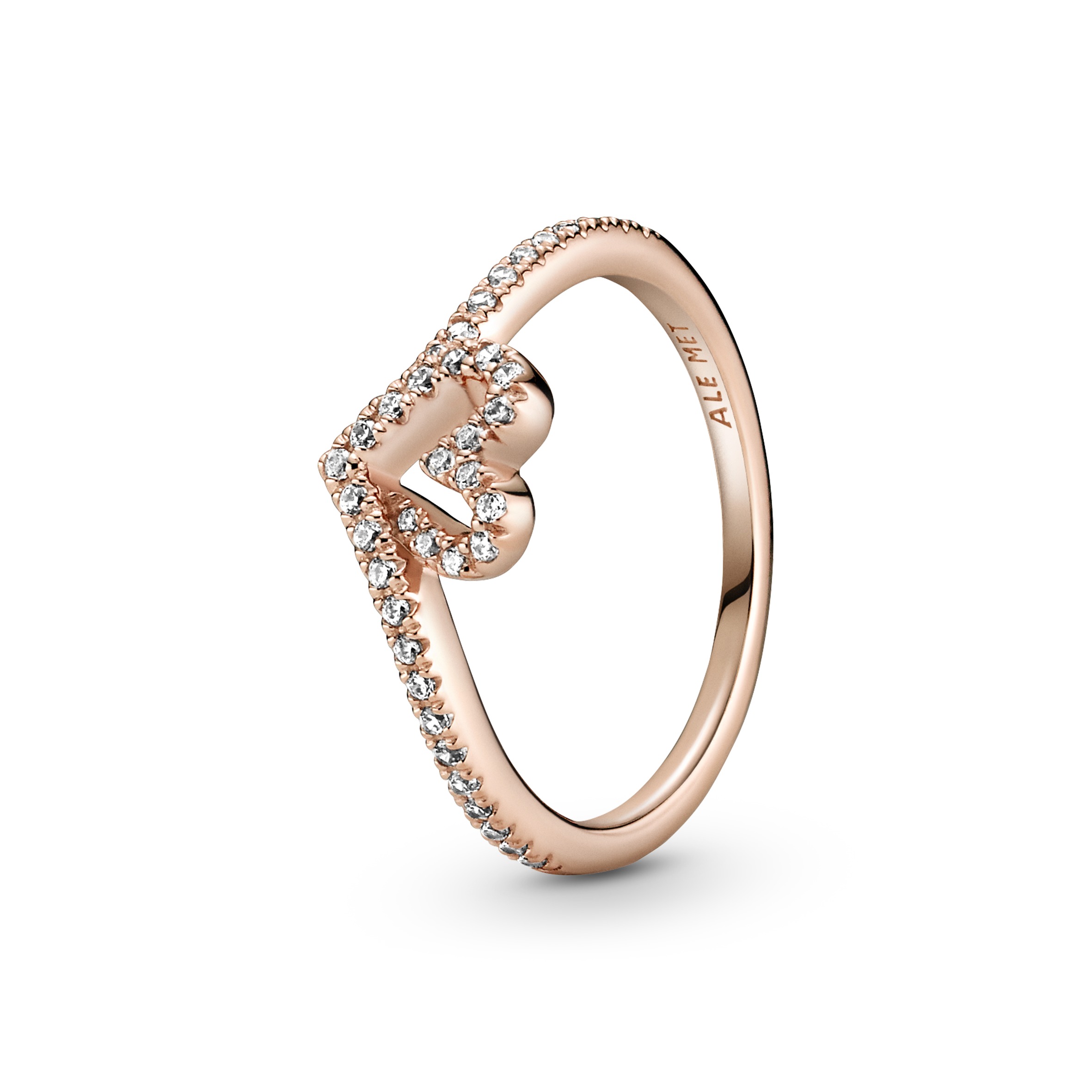 Anello Pandora Cuore Desiderio Scintillante