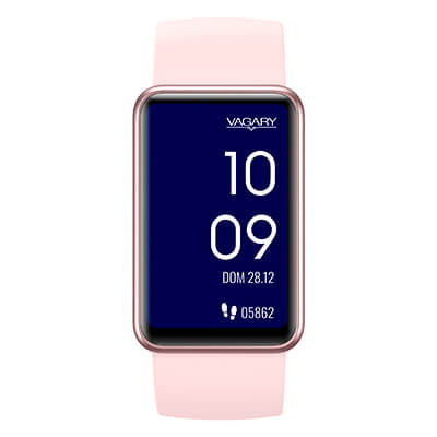 Smartwatch Vagary al Quarzo Cassa 27 mm Cinturino in Silicone Rosa