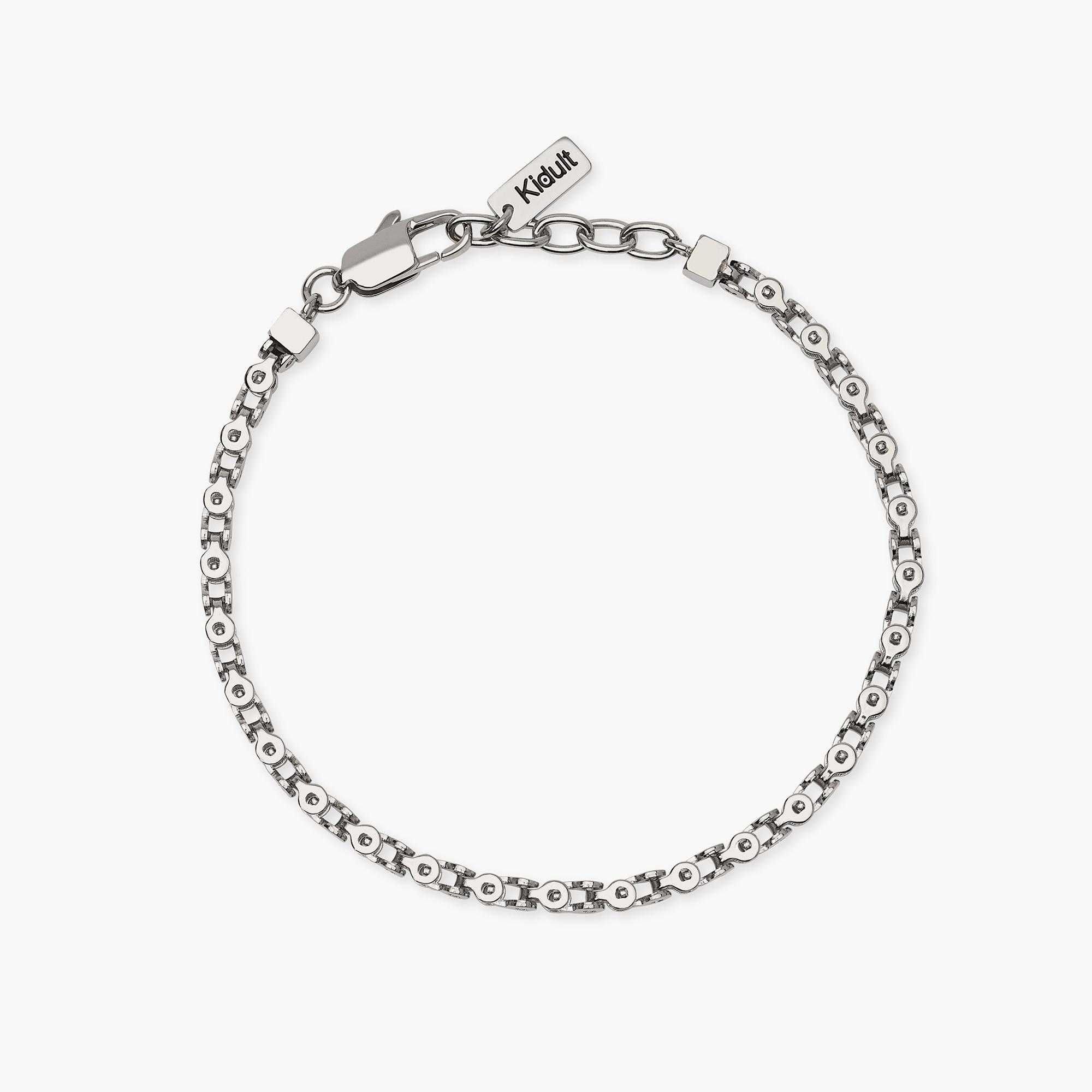 Bracciale Uomo Kidult in Acciaio con Catena Fantasia 