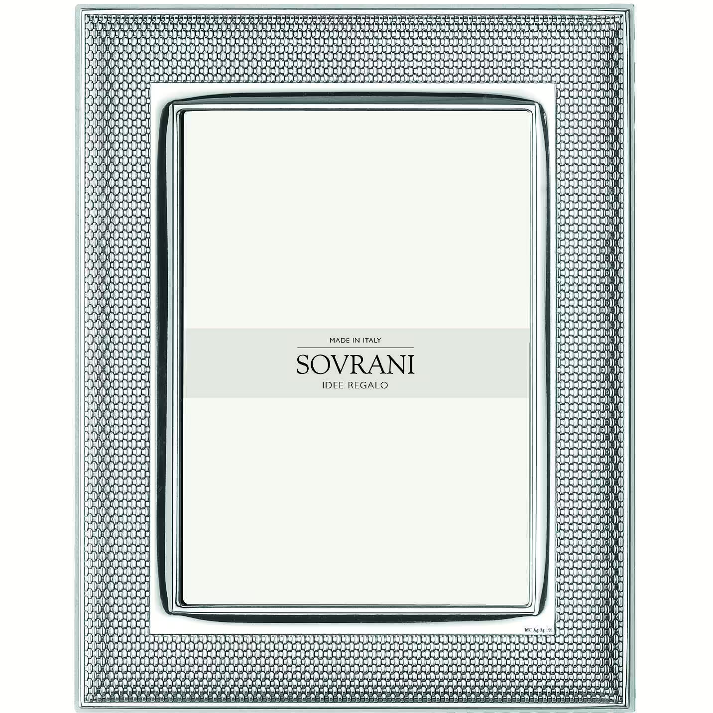 Cornice Sovrani in Argento Maglia Milano 9x13 cm