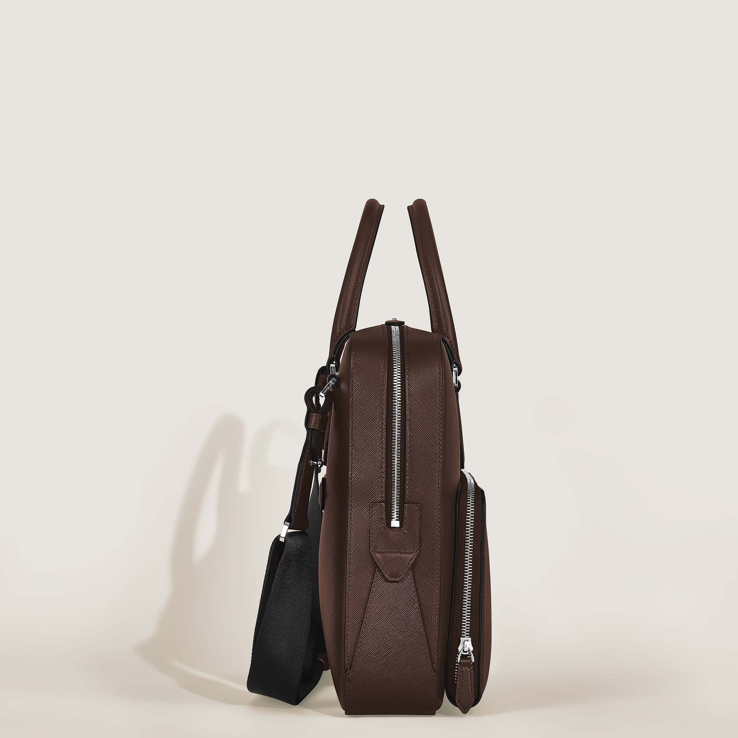 Portadocumenti Modello Medio Montblanc con Tasca in Pelle Sartorial
