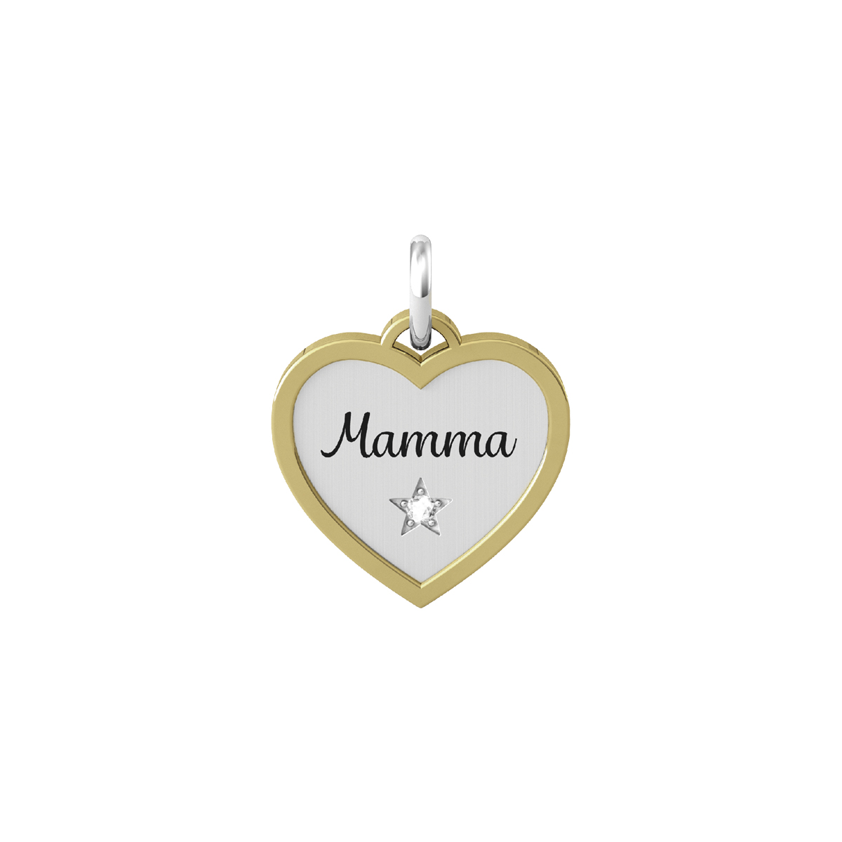 Ciondolo Donna Kidult Family Cuore Mamma 