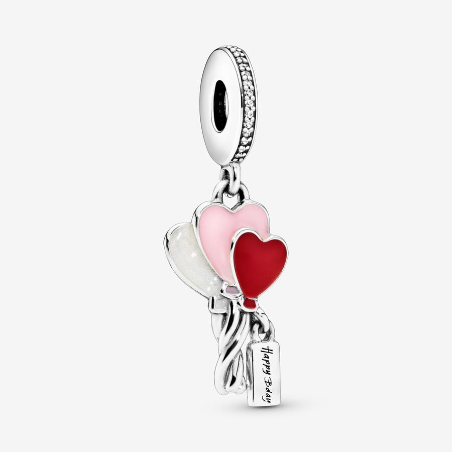 Charm Pandora Pendente Palloncini Compleanno