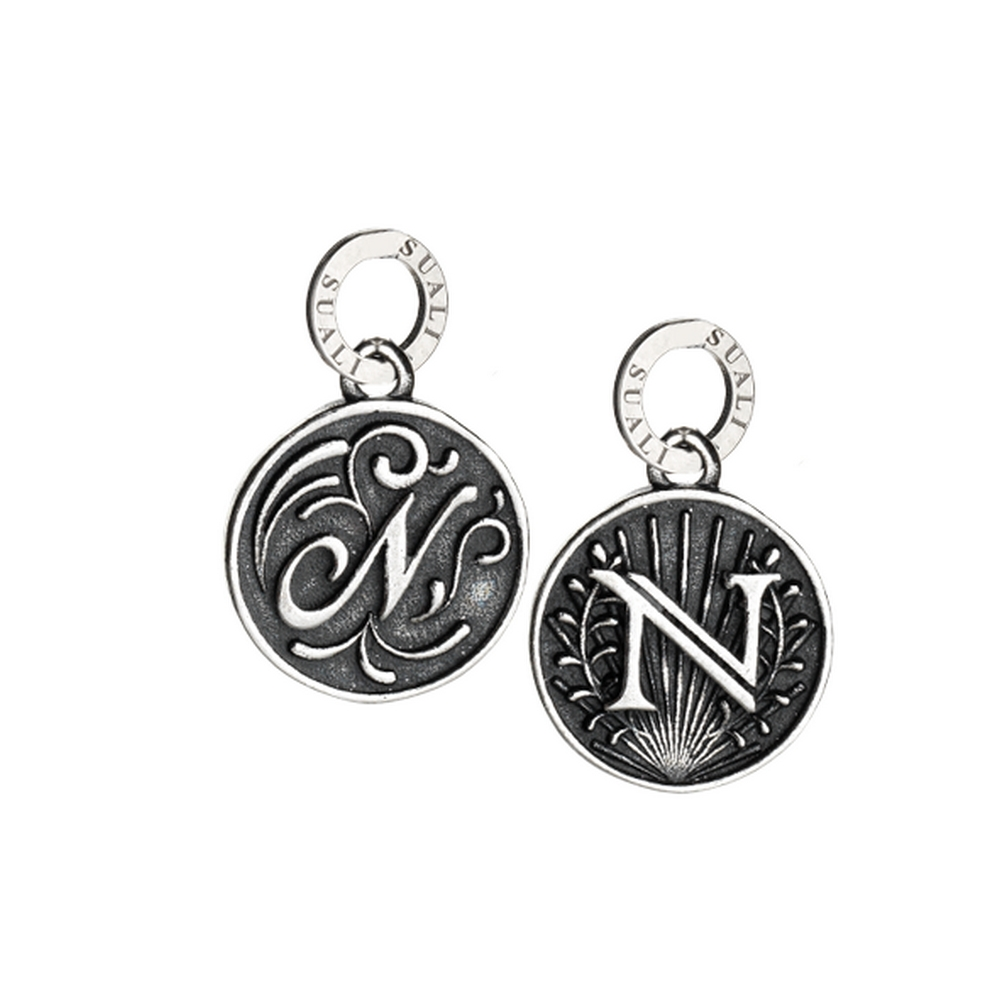 Charm Donna Suali Lettera N Ø cm. 1,5