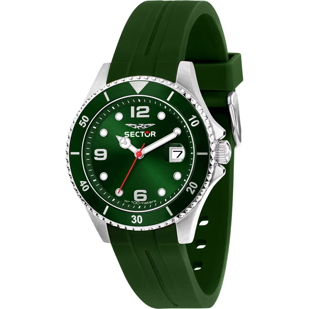Orologio Uomo Sector 230 al Quarzo con Quadrante Verde 39 mm 