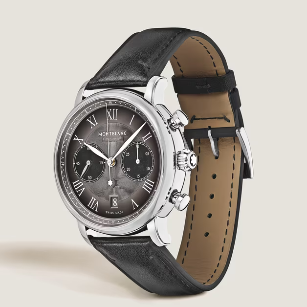 Orologio Uomo Montblanc Star Legacy Chronograph con Quadrante Antracite 42 mm 