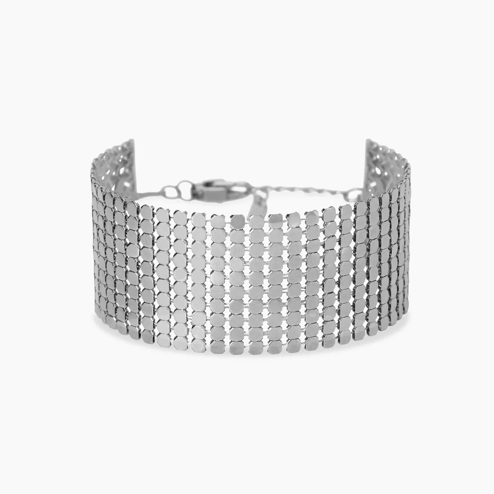 Bracciale Kidult Style 81 Donna con Catena Disco in Acciaio